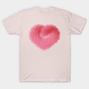 Pink Fur Love T-Shirt